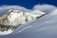 
Lenticular Clouds Over Mount Shinn Mean Bad Weather Above So We Stayed On Day 4 At Mount Vinson Low Camp

